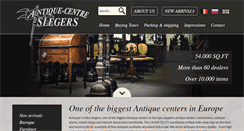 Desktop Screenshot of antiqueslegers.com